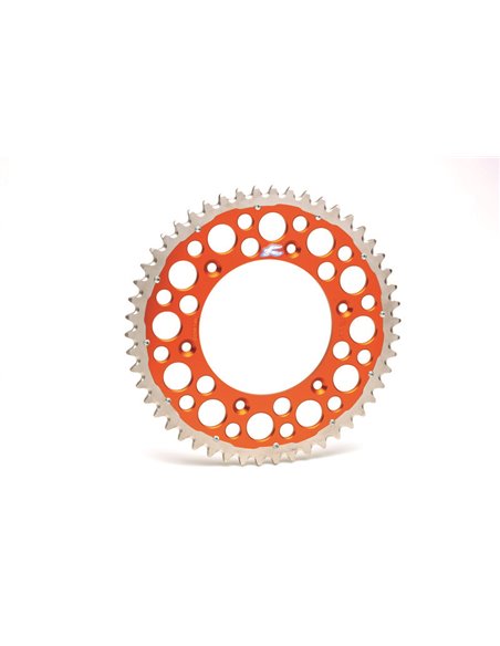 Corona aluminio doble compuesto RENTHAL ultra ligera 520 2240-520-50GPOR