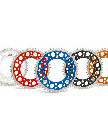 Corona aluminio doble compuesto RENTHAL ultra ligera 520 1120-520-50GPGN