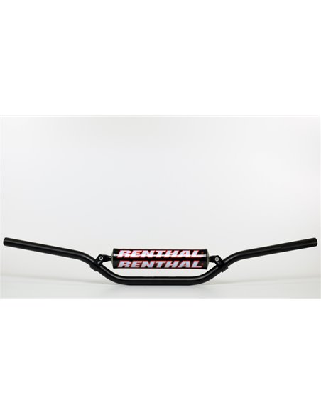 Manillar Renthal motocross Carmichael negro con protector negro 971-08-BK-01-185 971-08-BK-01-185