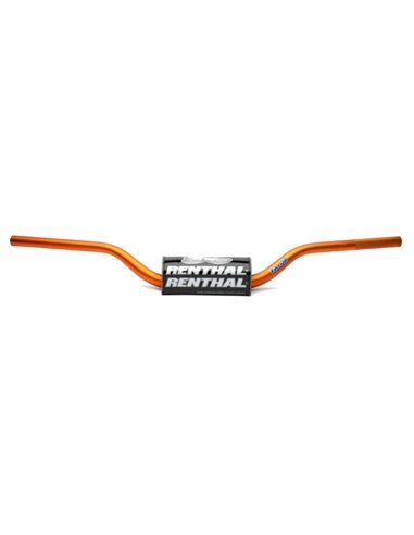 Manillar Renthal Fatbar SX85 13- naranja con protector negro 831-01-OR 831-01-OR