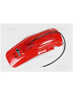 Guardabarros trasero con piloto UFO-Plast Honda rojo HO02650-069