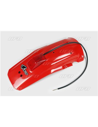 Guarda-lamas traseiro com piloto UFO-Plast Honda vermelho HO02650-069