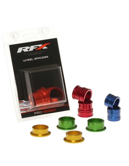 Espaciadores de rueda RFX Pro traseros (azul) FXWS6010099BU