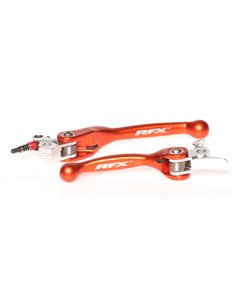 Juego de manetas flexibles forjadas RFX (naranja) - KTM Varios frenos Brembo/embragues Magura FXFL5030055OR