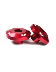 Espaciadores de rueda RFX Pro FAST traseros (rojo) FXWS1050199RD