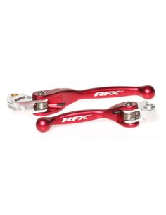 Juego de manetas flexibles forjadas RFX (rojo) FXFL3010055RD