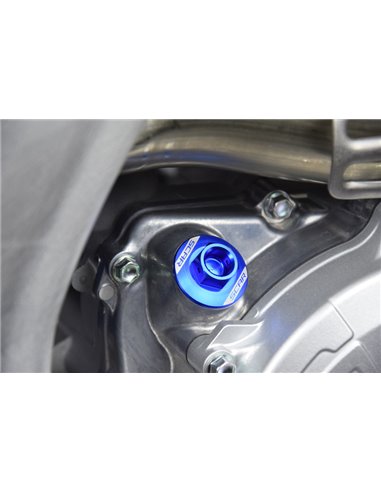 Tapón de llenado de aceite SCAR - Azul OFP100B