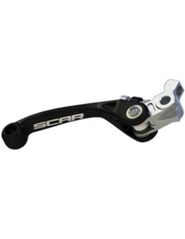 Maneta de freno SCAR FLEX plegable negro PBL504