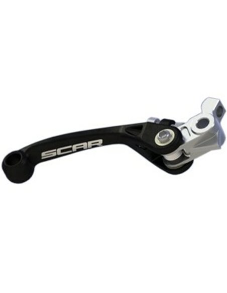 Maneta de freno SCAR FLEX plegable negro PBL504