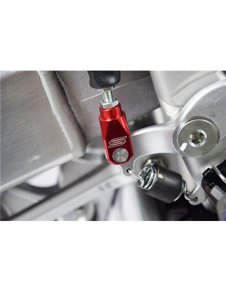 Distanciador para pedal de freno trasero SCAR - Rojo BC201R