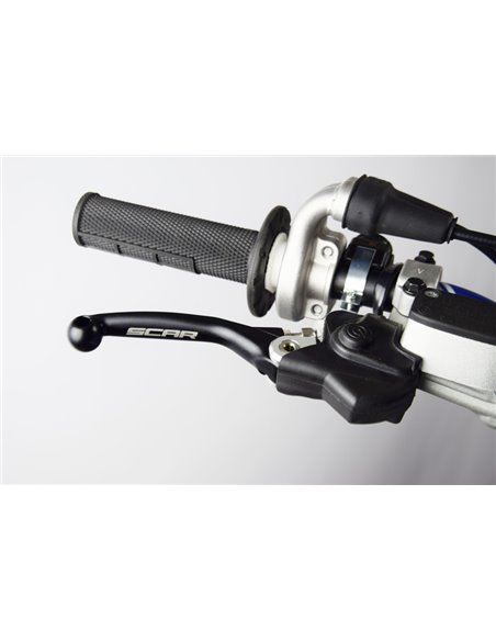 Maneta de freno SCAR FLEX plegable negro PBL503