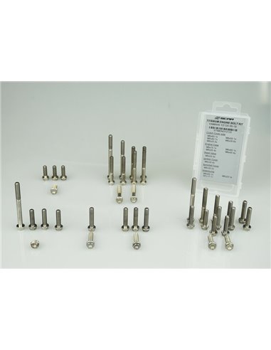 Kit de tornillos para el motor SCAR Titanio STIMENG250EXC2