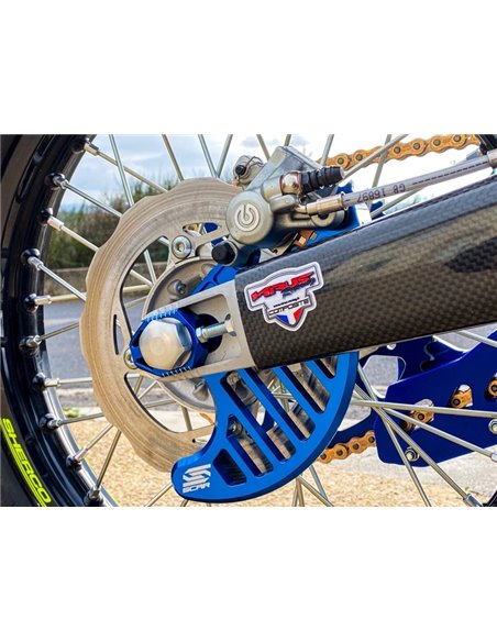 Protector de disco trasero SCAR - Azul SRDG600