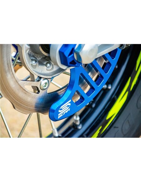 Protector de disco trasero SCAR - Azul SRDG600