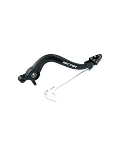 Pedal de freno trasero SCAR - Negro RBP502BK
