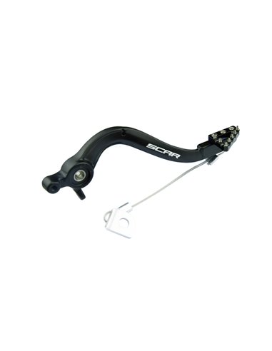 Pedal de freno trasero SCAR - Negro RBP502BK