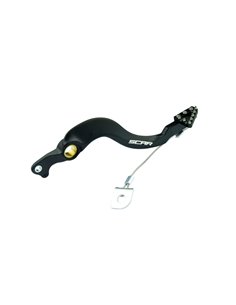 Pedal de freno trasero SCAR - Negro RBP203BK