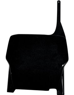 Tapa frontal porta-número Honda Cr125-250 & Crf250-450 negro Ho03633-001 UFO-Plast