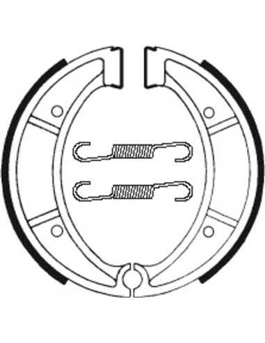Zapatas de freno Tecnium BA117 BA117