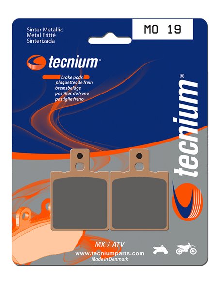Pastillas de freno Tecnium MO19 Sinterizadas MO19