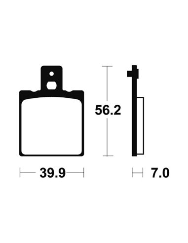 Pastillas de freno Tecnium MO19 Sinterizadas MO19