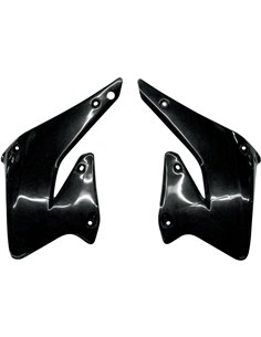 Radiator covers Suzuki Rmz250 black Su03933-001 UFO-Plast