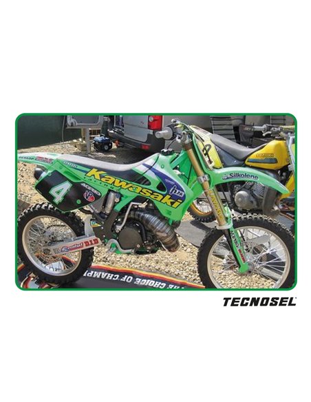 Kit adhesivos completo TECNOSEL Team Kawasaki 1998 84V02