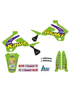 Kit adhesivos TECNOSEL Team Kawasaki 1998 24V02