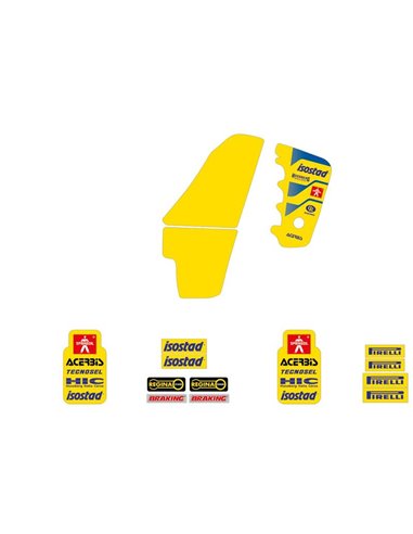 Kit adhesivos TECNOSEL Replica Team Husaberg 1990 87V00
