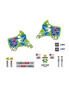 Kit adhesivos completo TECNOSEL Team Kawasaki 1993 84V00