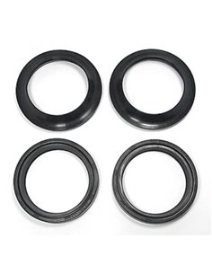 Kit de retenes y guardapolvos de horquilla TOURMAX - 35x48x11 mm FSD-002