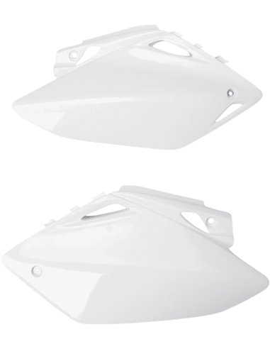 Caches latéraux Honda Crf450R blanc Ho03656-041 UFO-Plast
