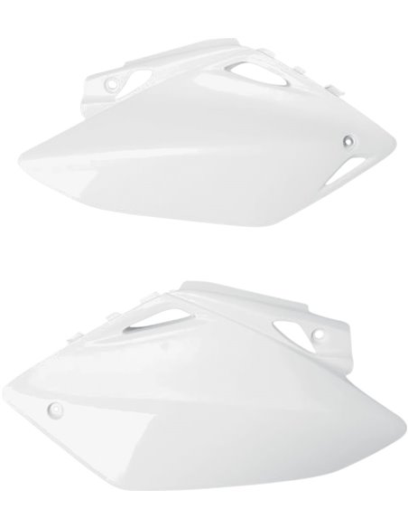 Tapas laterales Honda Crf450R blanco Ho03656-041 UFO-Plast