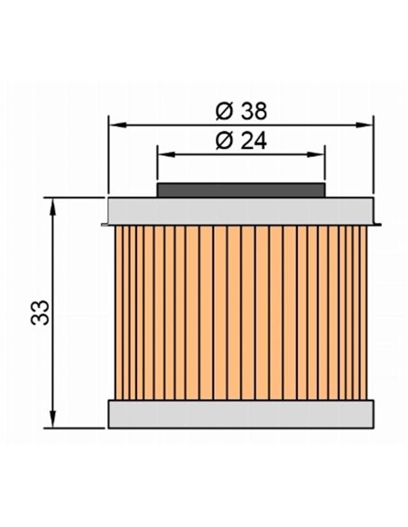 Filtro de aceite TWIN AIR - 140003 140003