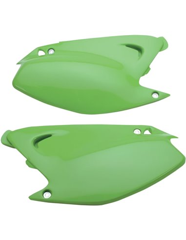 Side covers Kawasaki Kx125-250 Kx-green Ka03739-026 UFO-Plast