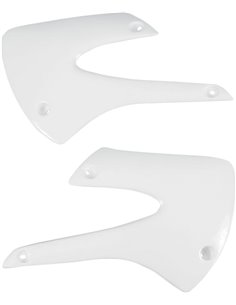 Kawasaki Kx85 radiator caps white Ka03717-047 UFO-Plast