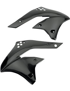 Tapas radiador Kawasaki Kxf250 negro Ka03767-001 UFO-Plast