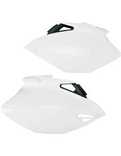 Caches latéraux Yamaha Yz250-450F blanc Ya03883-046 UFO-Plast