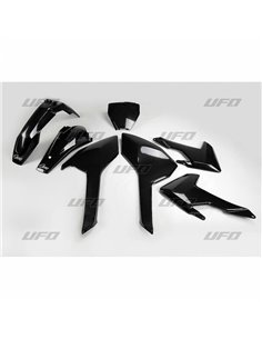 Kit plástica completo UFO Husqvarna color negro HUKIT616-001 HUKIT616@001
