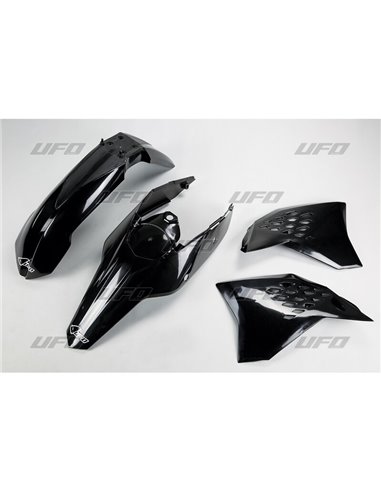 Kit plástica completo UFO KTM negro KTKIT511-001 KTKIT511-001