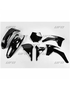 UFO Plastic Kit Black KTM KTKIT510@001