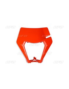 Portanúmeros delantero UFO naranja flúor KTM EXC/EXC-F KT05003FFLU