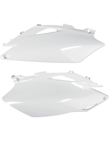 Caches latéraux Honda Crf250-450R blanc Ho04638-041 UFO-Plast