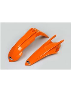 Kit guardabarros delantero & Trasero UFO OEM Color naranja KTM 3032035