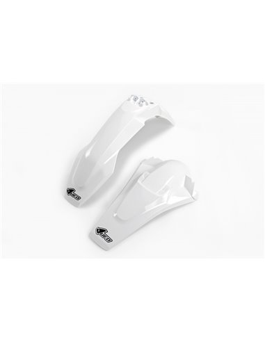 Kit guardabarros delantero & Trasero UFO OEM Color blanco Husqvarna 3032050