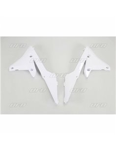 Plásticos laterales de radiador UFO Yamaha blanco YA04838-046 YA04838046