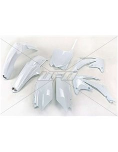 Kit de Plástica UFO Blanco Honda CRF250R / 450R HOKIT114@041