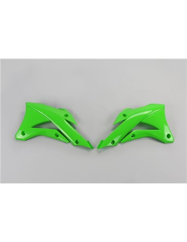 Paneles laterales radiador UFO verde Kawasaki KX 85 KA04728026