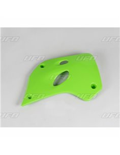 Plásticos laterales de radiador UFO Kawasaki verde KA02759-026 KA02759026