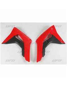 Paneles laterales radiador UFO original 2017 rojo/negro Honda CRF450R HO04682999